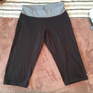 Champion Grey 3/4 Athletic Leggings